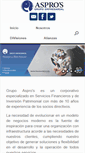 Mobile Screenshot of grupoaspros.com